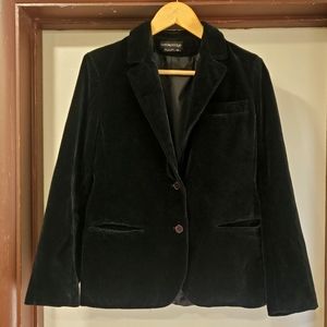 Breckenridge Women's Black Velvet Coat Size 10